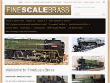 Tablet Screenshot of finescalebrass.co.uk